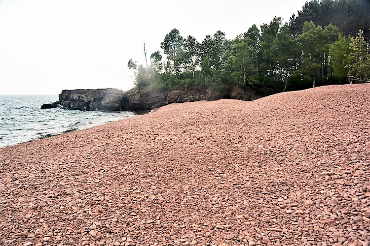 pink beach